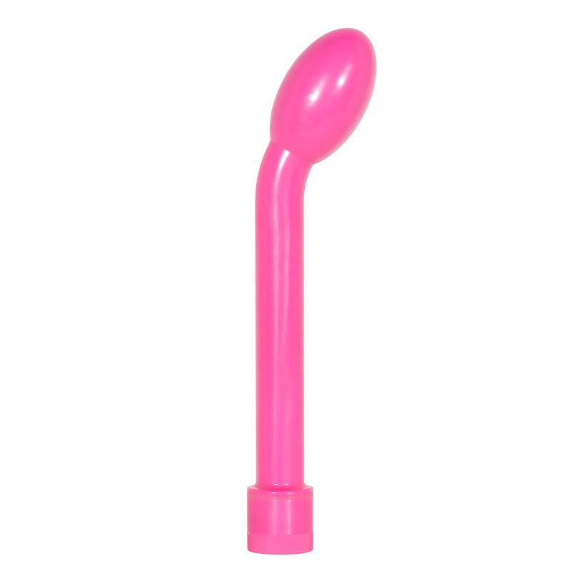 Adam-And-Eve-GGasm-Delight-GSpot-Vibrator-Pink|Front View|"pink gspot vibrator-front view"