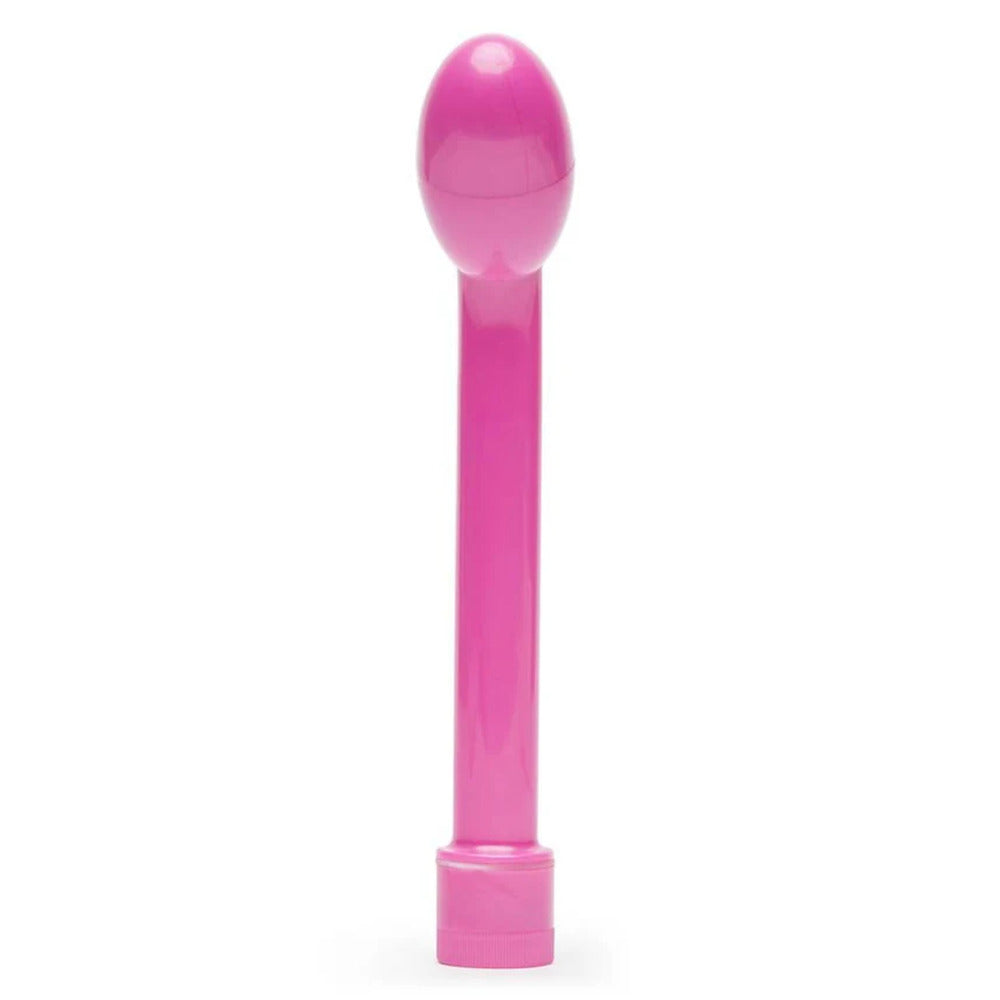 Adam-And-Eve-GGasm-Delight-GSpot-Vibrator-Pink|Side View|"curved design-side view"