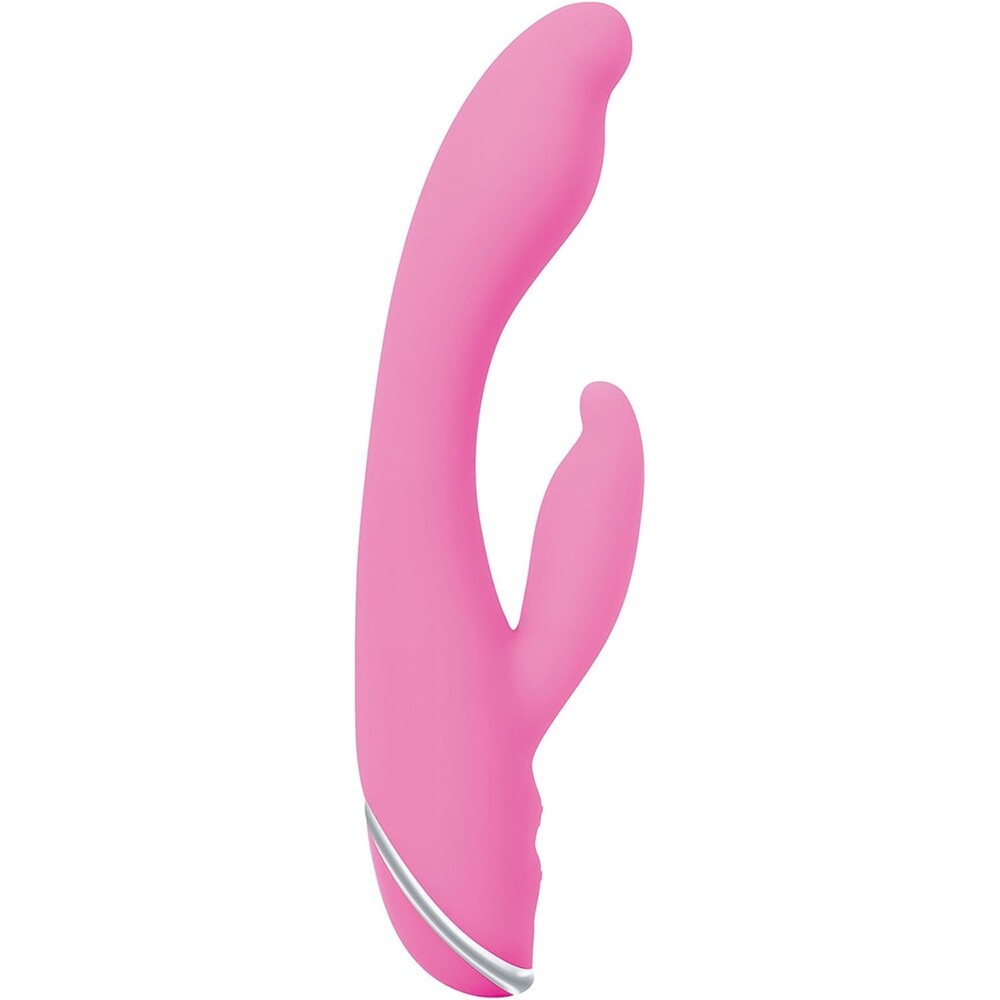 Adam-And-Eve-Silicone-GGasm-Rabbit-Vibrator|Front View|"rabbit vibrator-front view"