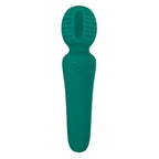 Adam And Eve Petite Private Pleasure Wand Green|Front|"green petite wand massager - front view"
