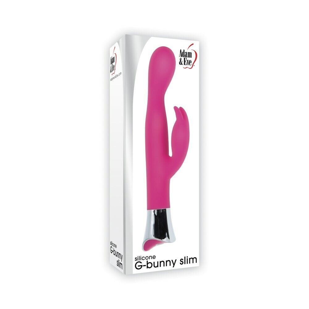 Adam-And-Eve-Silicone-GBunny-Slim-Vibrator|Kit View|"complete pleasure set-kit view"