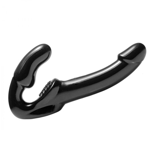 XR Revolver Strapless Strap On G Spot Dildo|Front View|"revolver design - front view"