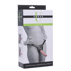 XR Plena II Double Penetration Strap On|Detail View|"surface detail - detail view"