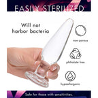 XR-Dosha-3-Piece-Glass-Anal-Plug-Kit|Detail View|"product features-detail view"