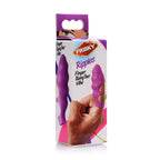 Finger Bangher Vibe Purple | Angle | "ergonomic design - angle view"