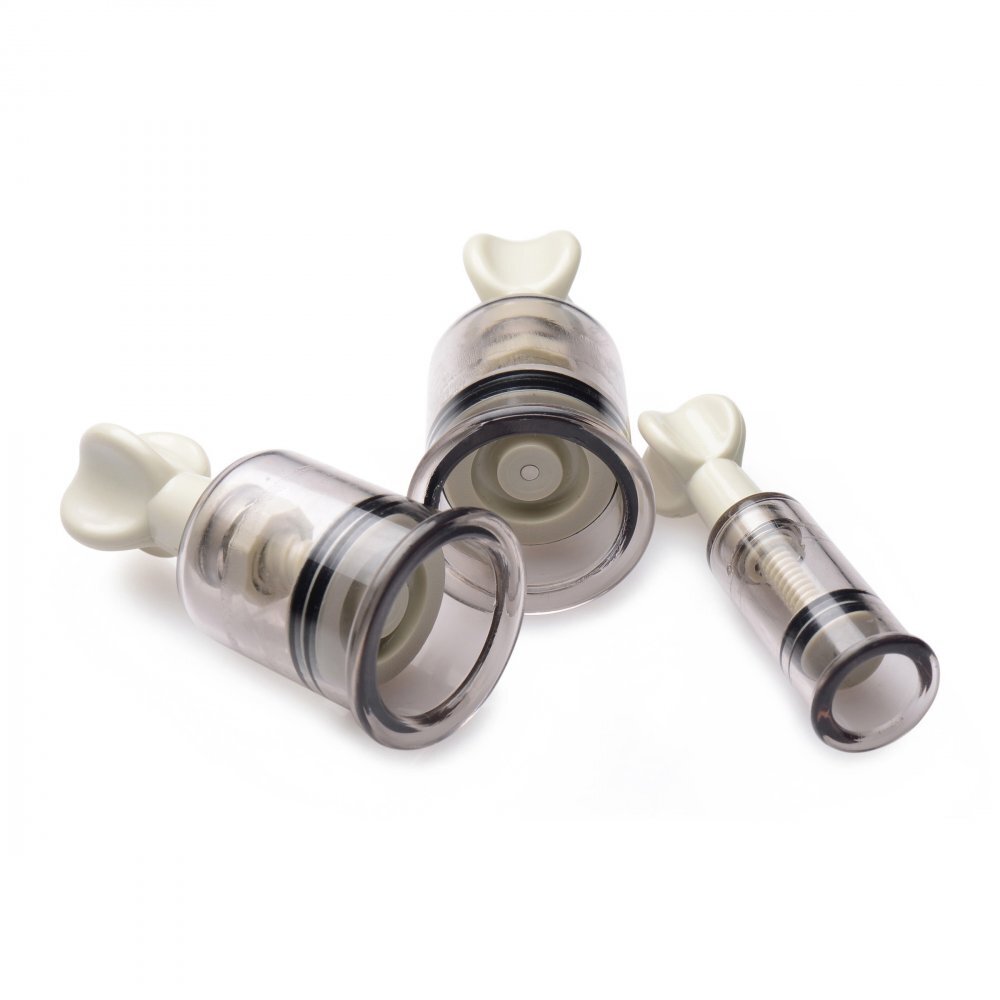 Size-Matters-Clit-And-Nipple-Sucker-Set|Side View|"precision suction design-side view"