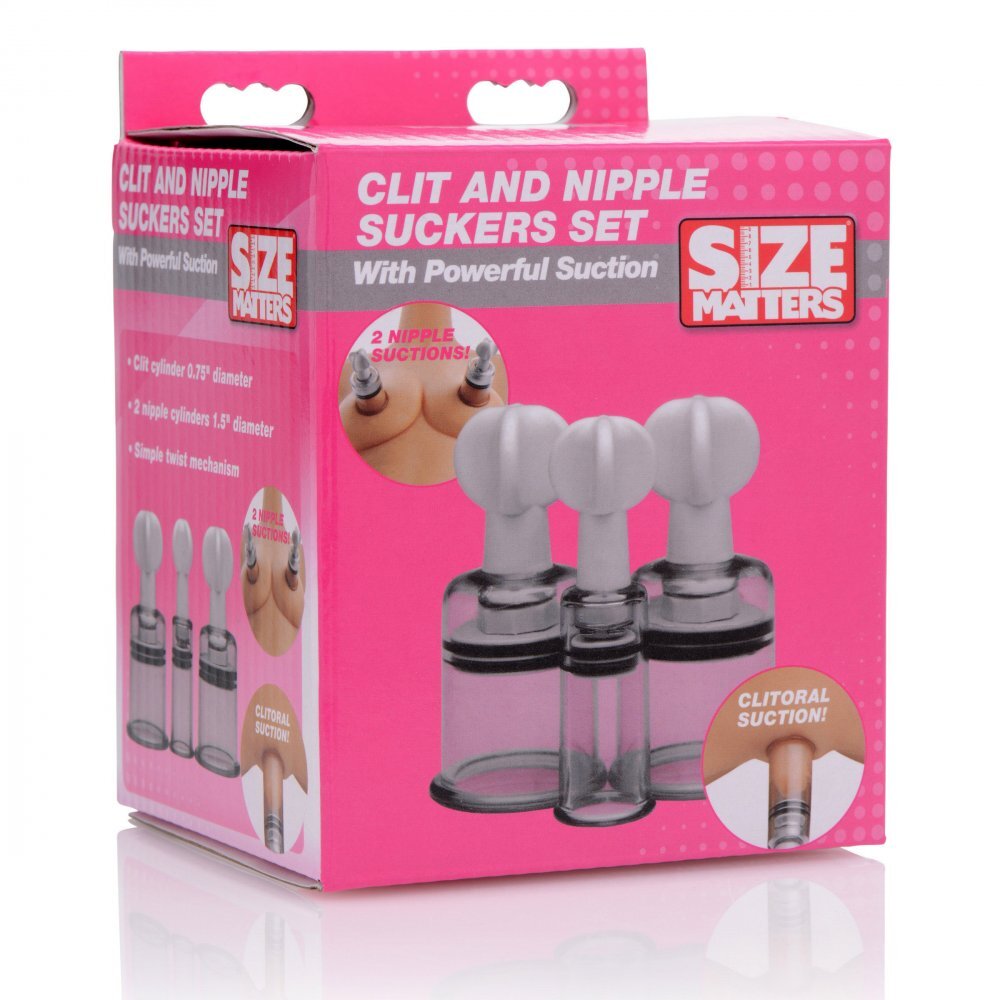 Size-Matters-Clit-And-Nipple-Sucker-Set|Set View|"complete suction kit-set view"