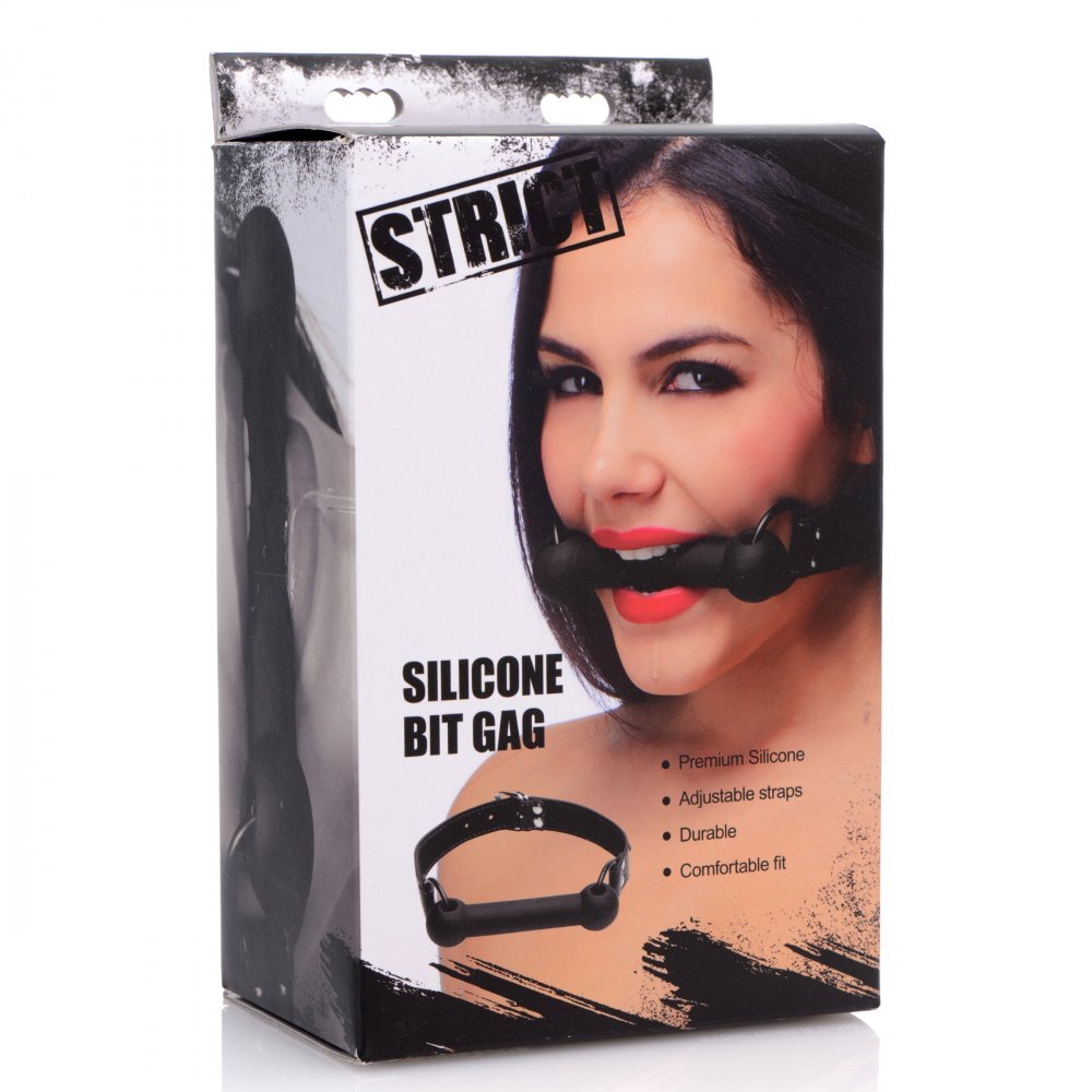 XR Strict Silicone Bit Gag|Set View|"complete set-set view"|