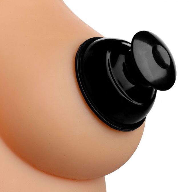Master-Series-Plungers-Extreme-Suction-Silicone-Nipple-Suckers|Side View|"silicone suction design-side view"