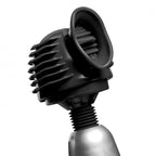 Master Series ThunderGasm 3 in 1 Silicone Wand Attachment|Front|"3-in-1 silicone attachment - front view"