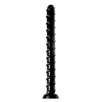 XR Hosed 18 Inch Swirl Anal Snake Dildo|Front View|"swirl snake dildo - front view"