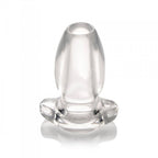 Master Series Gape Glory Hollow Anal Plug|Front View|"gape glory plug-front view"|