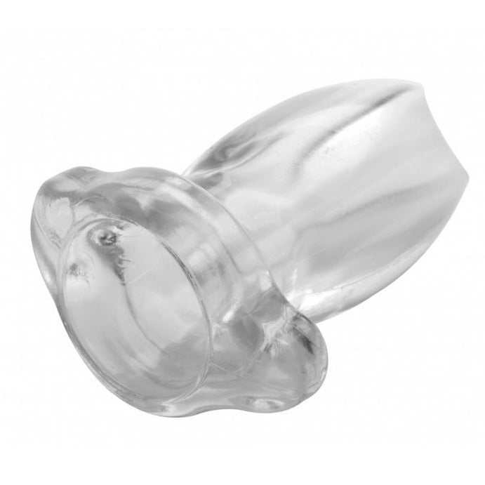 Master Series Gape Glory Hollow Anal Plug|Side View|"glory plug design-side view"|