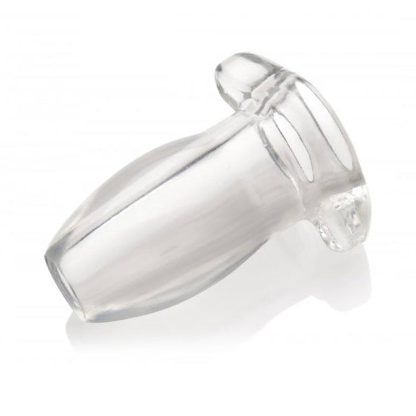 Master Series Gape Glory Hollow Anal Plug|Detail View|"hollow plug features-detail view"|