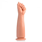 Master Series Clenched Fist Dildo|Front View|"clenched fist dildo - front view"