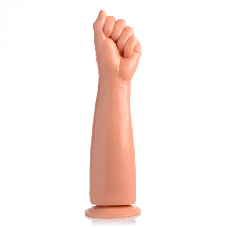 Master Series Clenched Fist Dildo|Front View|"clenched fist dildo - front view"
