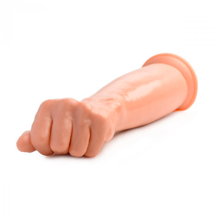 Master Series Clenched Fist Dildo|Side View|"clenched fist dildo - side view"