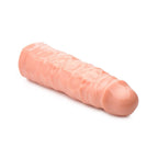 Size Matters 3 Inch Flesh Penis Enhancer Sleeve|Front View|"enhancer design - front view"