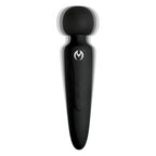 Master Series Thunderstick Premium Ultra Powerful Silicone Wand | Angle | "premium wand head design - angle view"
