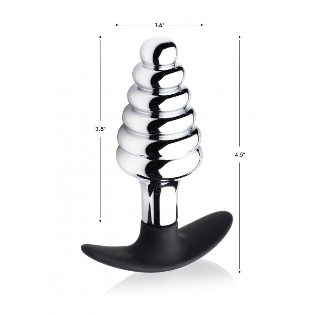 Master Series Dark Hive Metal And Silicone Anal Plug|Set View|"complete hive set-set view"|