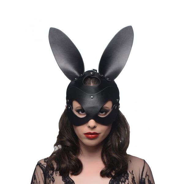 Master Series Bad Bunny Bunny Mask|Front View|"bunny design mask-front view adult toys direct"|