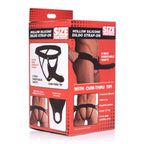 Size Matters Hollow Silicone Dildo StrapOn|Detail View|"Size Matters Hollow Silicone Dildo StrapOn - detail view"