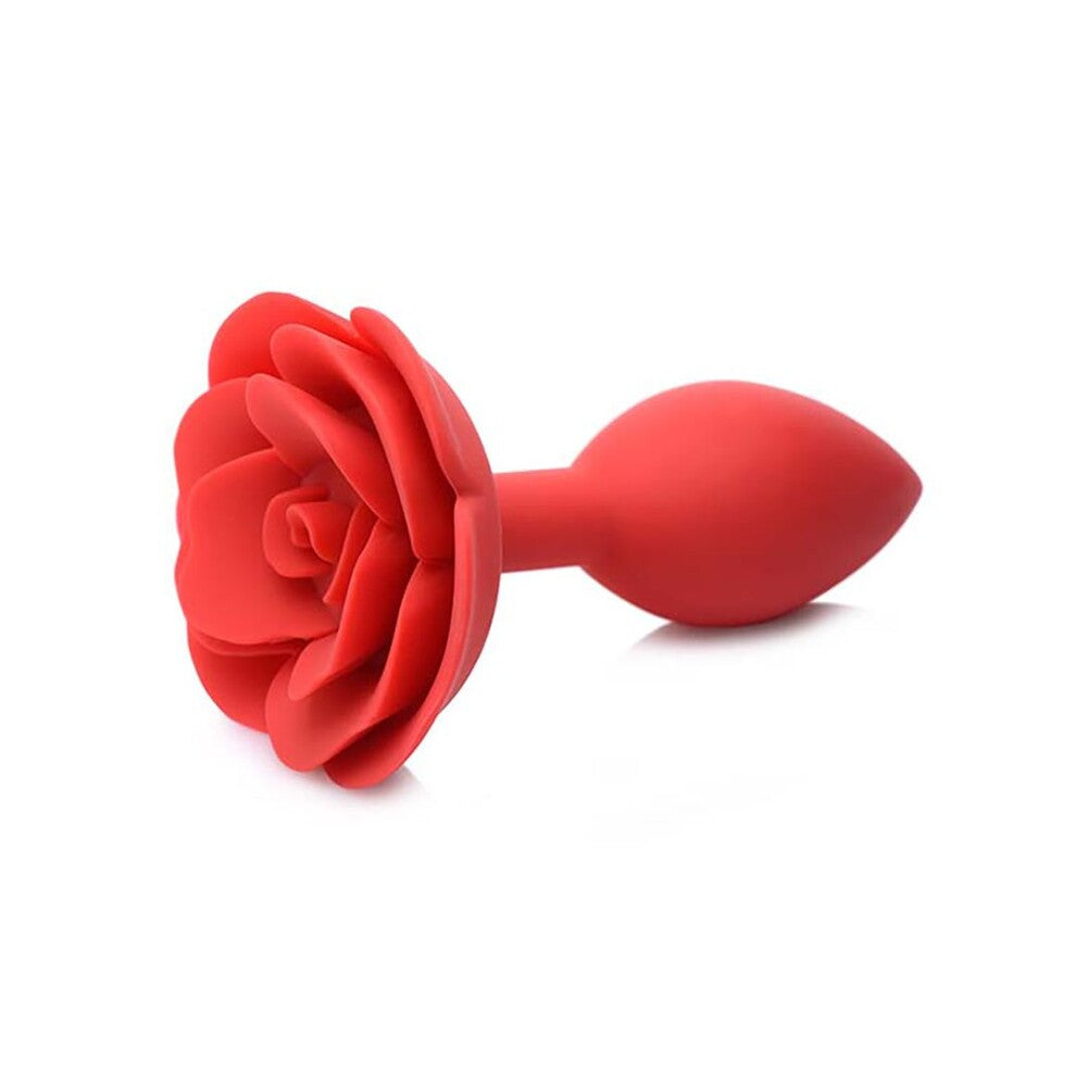 Master-Series-Booty-Bloom-Rose-Anal-Plug|Front View|"rose plug-front view"