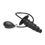 Pump-N-Play-Black|Front View|"adjustable pleasure device-front view"