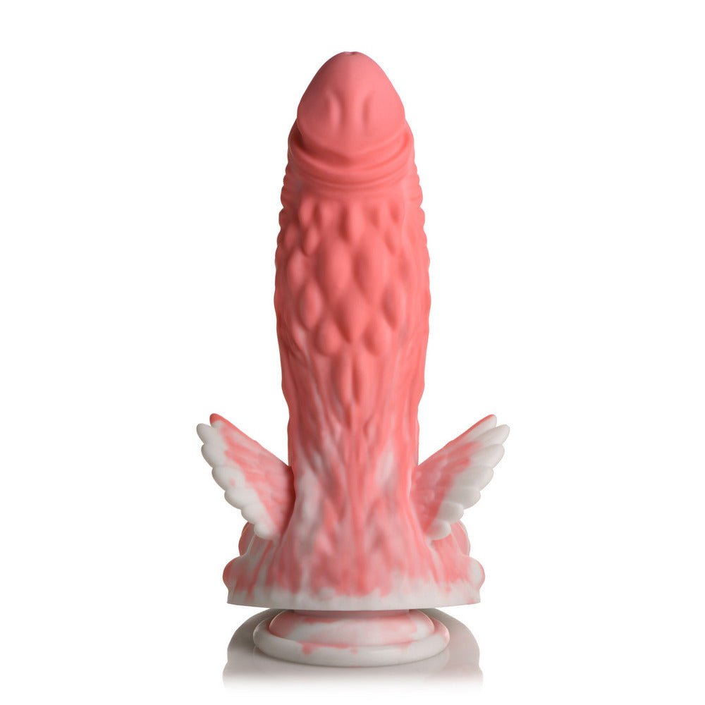 Creature Cocks Pegasus Peacker Dildo|Side View|"pegasus fantasy dildo - side view"