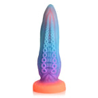 Creature Cocks Tenta Cock Glow In The Dark|Front View|"glow tentacle dildo - front view"