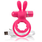 Screaming O O Hare Rechargeable Rabbit Cock Ring|Front View|"hare design - front view"
