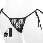 Screaming O My Secret Charged Black Remote Control Panty Vibe|Side View|"Premium pleasure device - side view"
