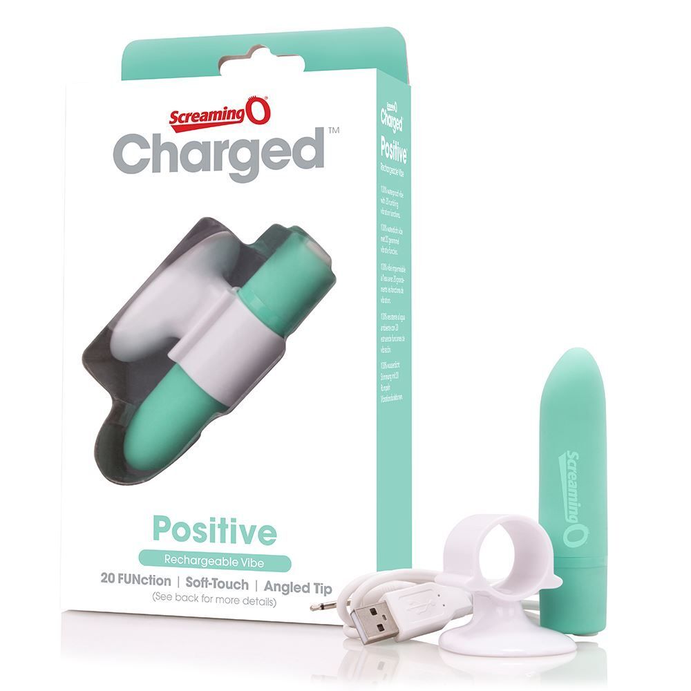 Screaming-O-Positive-Rechargeable-Mini-Vibrator|Detail View|"easy controls-detail view"