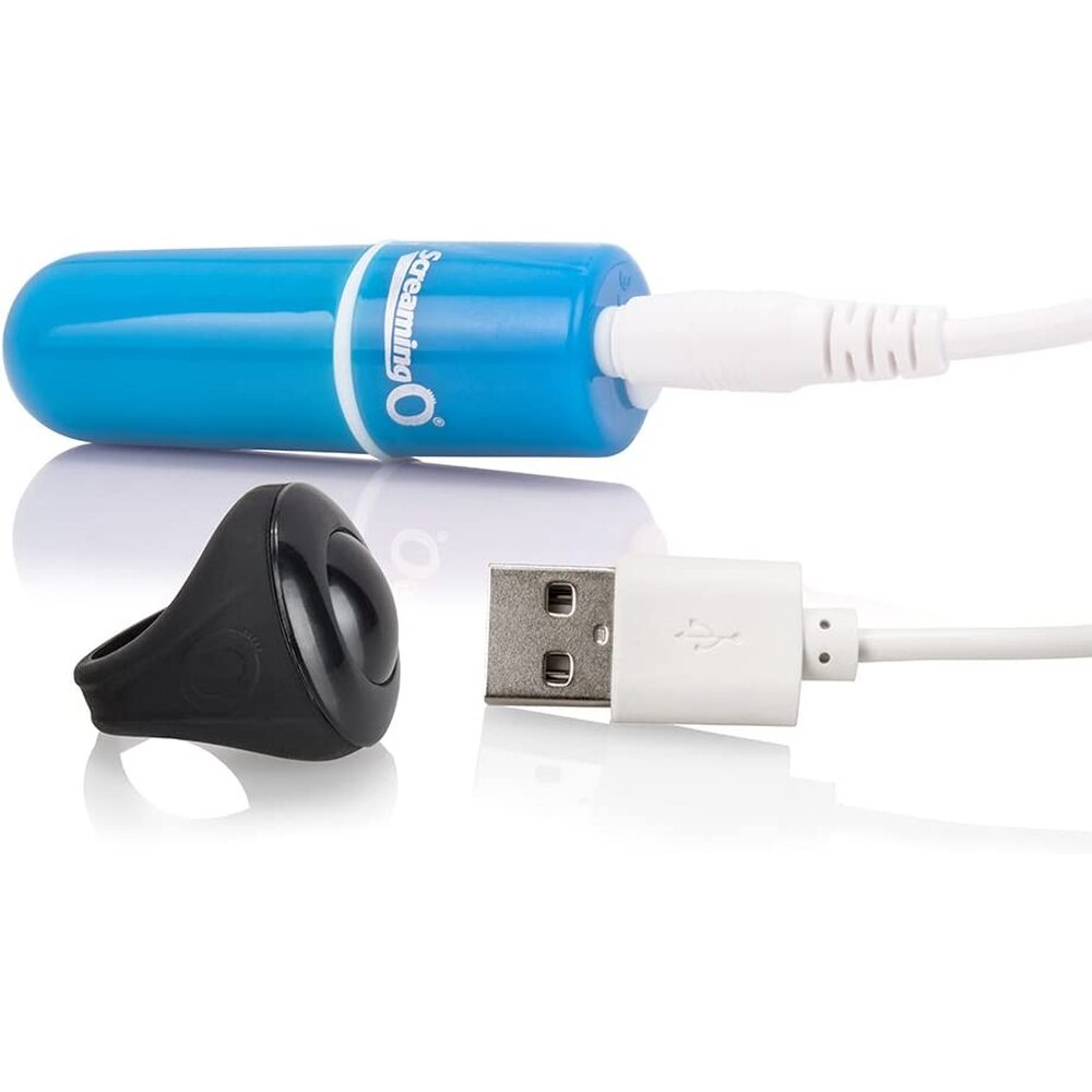 Screaming-O-Charged-Vooom-Remote-Control-Bullet-Blue|Side View|"bullet design-side view"