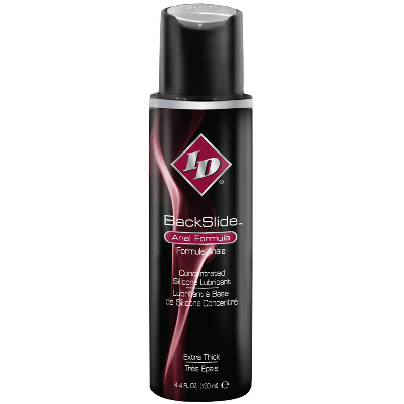 ID BackSlide Anal Formula 4.4 oz Lubricant|Front View|"anal formula medium-front view adult toys direct"|