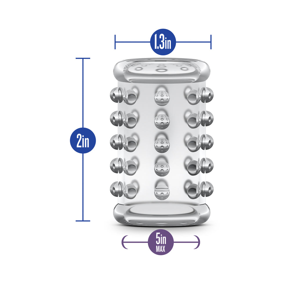 Stay Hard Cock Sleeve Number 02|Back View|"quality build - back view"