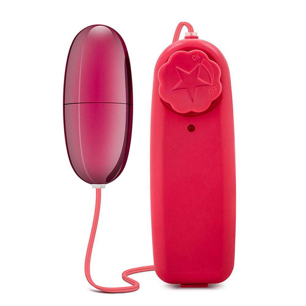 B-Yours-Cerise-Power-Bullet|Front View|"cerise bullet vibrator-front view"