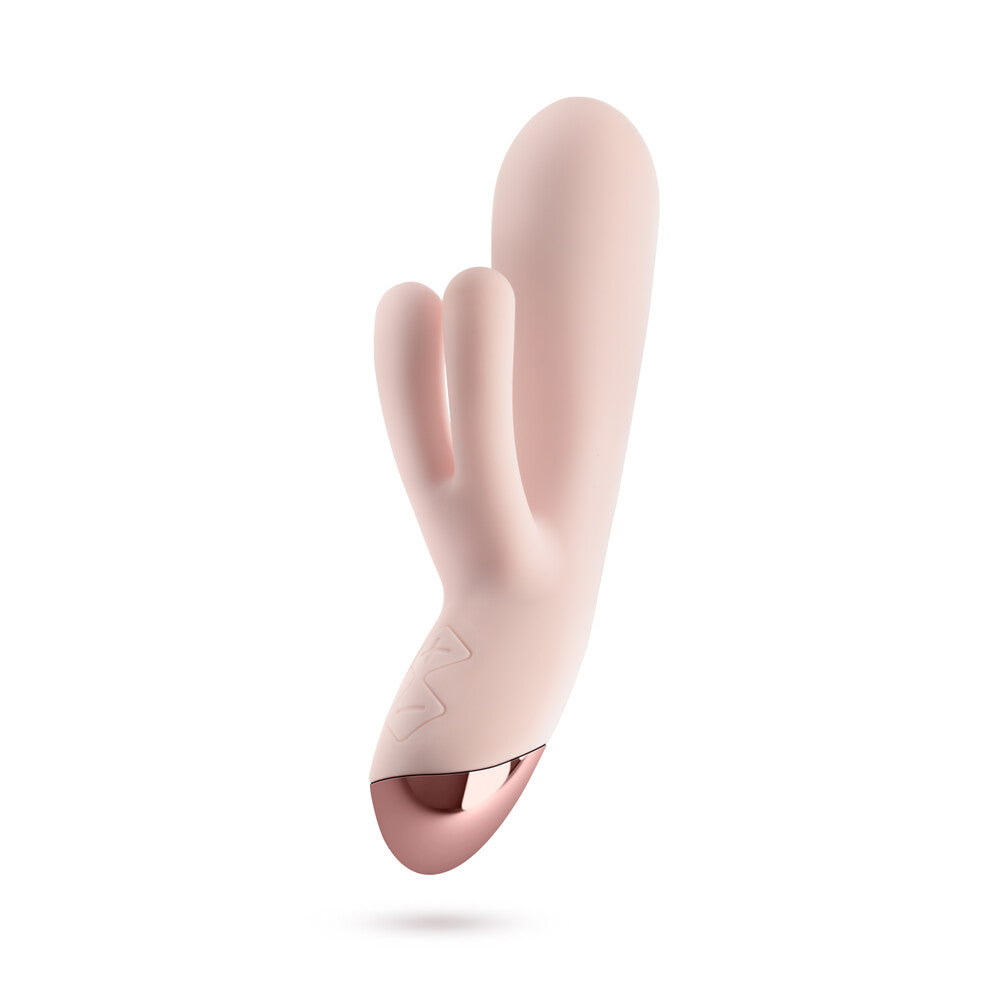 Blush Elora Pink Triple Stimulation Vibe|Front View|"Blush Elora Pink Triple Stimulation Vibe - front view"