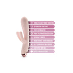 Blush Elora Pink Triple Stimulation Vibe|Back View|"Blush Elora Pink Triple Stimulation Vibe - back view"