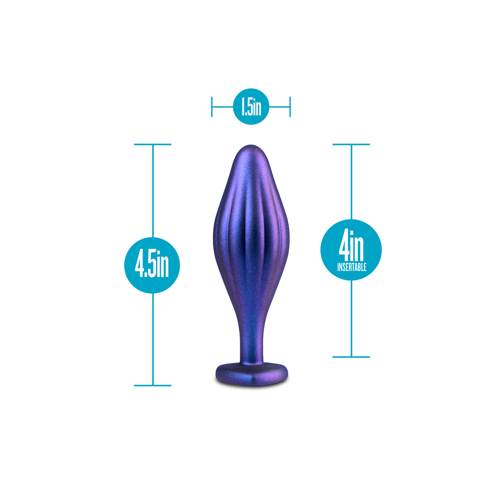 Anal Adventures Matrix Wavy Bling Butt Plug|Detail View|"bling features-detail view"|