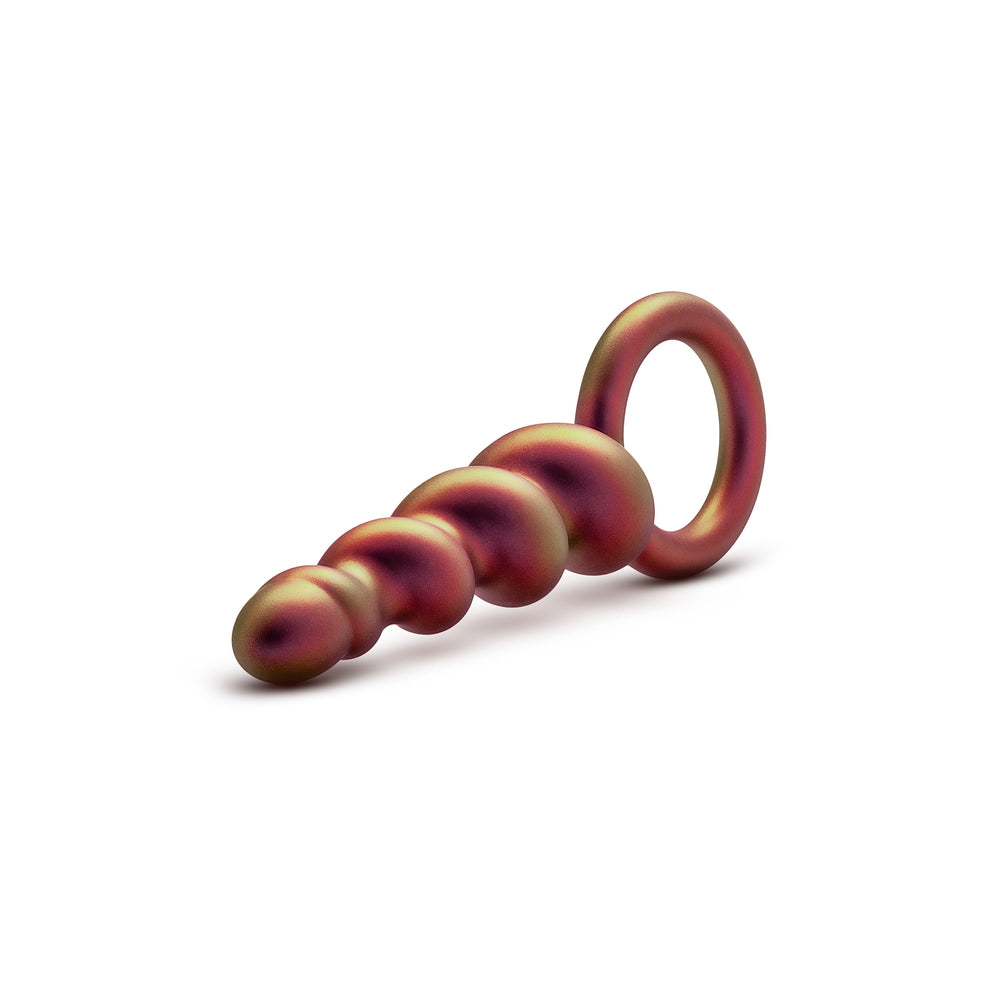 Anal Adventures Matrix Spiral Loop Butt Plug|Side View|"matrix design-side view"|