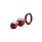 Anal Adventures Matrix Duo Loop Butt Plug|Side View|"matrix design-side view"|