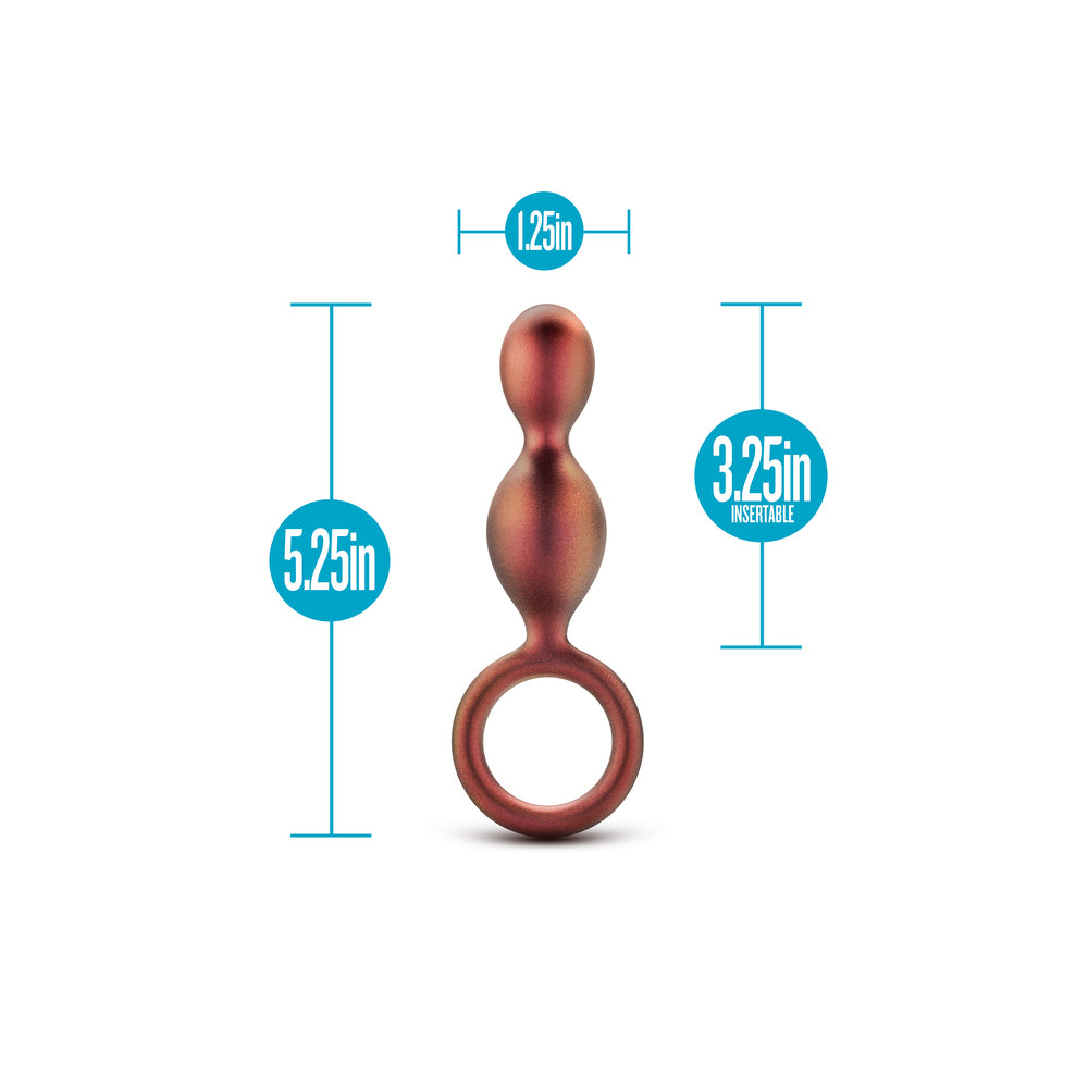 Anal Adventures Matrix Duo Loop Butt Plug|Detail View|"loop features-detail view"|