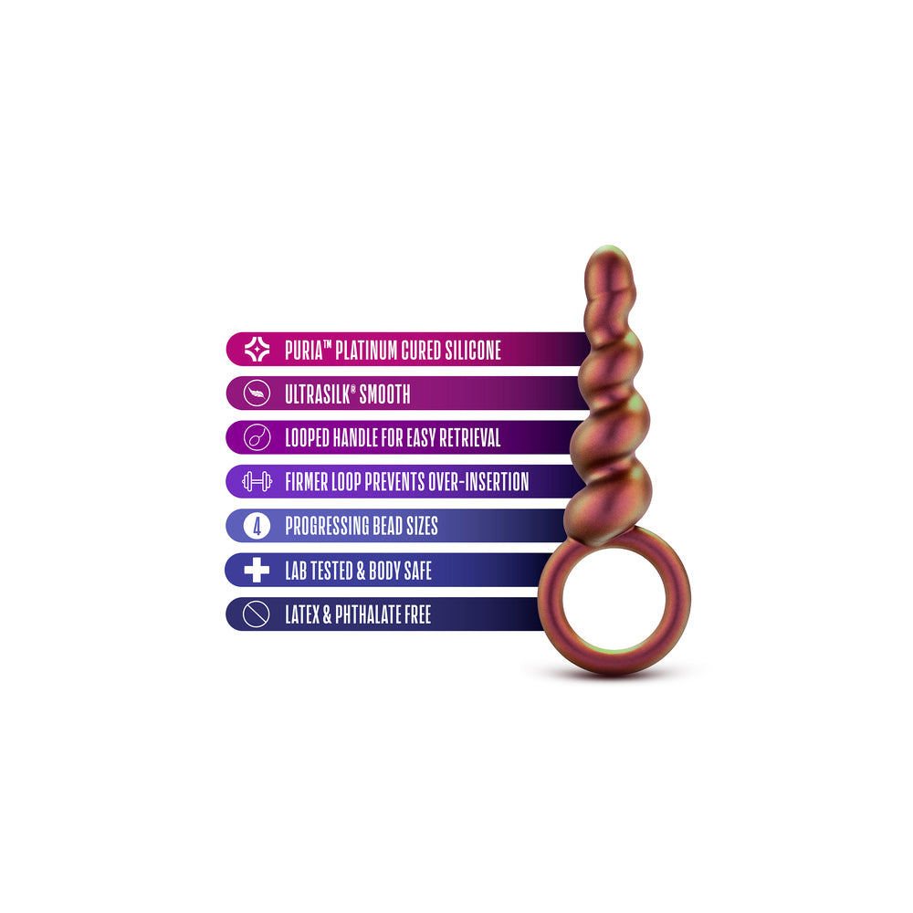 Anal Adventures Matrix Duo Loop Butt Plug|Set View|"complete duo set-set view"|