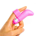 Pink Mini Finger Vibrator | Main | "compact pink massager - main view"