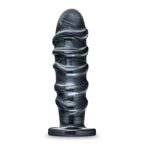 Jet Annihilator 11 Inch Dildo|Front View|"large black dildo - front view"