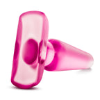 B Yours Eclipse Anal Pleaser Butt Plug Medium Pink|Detail View|"pleaser features-detail view"|