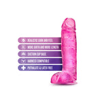 B Yours Plus Big N Bulky 10.5 Inch Dildo|Back View|"quality build - back view"