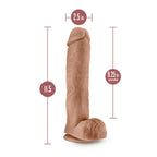 Au Naturel Big John 11 Inch Dildo|Back View|"quality build - back view"