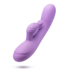 Blush Evelyn Powerful Dual Stimulator Vibe|Front View|"Blush Evelyn Powerful Dual Stimulator Vibe - front view"